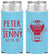 Personalized Wedding Slim Can Coolers - Hot Air Balloon | 219