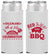 Personalized 4th Of July Slim Can Coolers - Red White Bbq | 220008