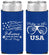 Personalized 4th Of July Slim Can Coolers - Party In The Usa | 220023