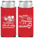 Personalized 4th Of July Slim Can Coolers - Fireworks Beach | 220026