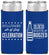 Personalized 4th Of July Slim Can Coolers - Red White Booze | 220043