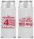 Personalized 4th Of July Slim Can Coolers - Fireworks | 220048