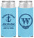 Personalized Wedding Slim Can Coolers - Monogram Nautical | 226