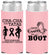 Personalized Awareness Slim Can Coolers - Give Cancer A Boot | 230011