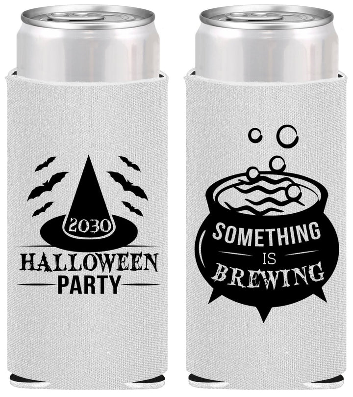 Personalized Halloween Slim Can Coolers - Witch | 250085