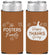 Personalized Thanksgiving Slim Can Coolers - Pumpkin | 260016