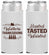 Personalized Thanksgiving Slim Can Coolers - Basted Tasted Waisted | 260027