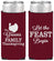 Personalized Thanksgiving Slim Can Coolers - Let The Feast Begin | 260041
