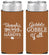 Personalized Thanksgiving Slim Can Coolers - Gobble Gobble | 260044