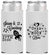 Personalized Wedding Slim Can Coolers - Over The Moon In Love | 267