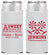 Personalized Wedding Slim Can Coolers - Sweet Thank You | 269