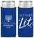 Personalized Hanukkah Slim Can Coolers - Lets Get Lit | 270020
