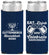 Personalized Hanukkah Slim Can Coolers - Menorah | 270023