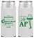 Personalized Christmas Slim Can Coolers - Lit Af | 280011