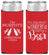 Personalized Christmas Slim Can Coolers - Wonderful Time For A Beer | 280012