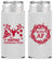 Personalized Christmas Slim Can Coolers - Merry Af | 280014