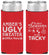 Personalized Christmas Slim Can Coolers - Til The Season To Be Tacky | 280020