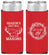 Personalized Christmas Slim Can Coolers - Lets Get Lit | 280032