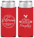 Personalized Christmas Slim Can Coolers - Touch Of Naughty | 280048