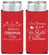 Personalized Christmas Slim Can Coolers - Wine | 280068