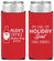 Personalized Christmas Slim Can Coolers - Holiday Spirit | 280072