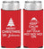 Personalized Christmas Slim Can Coolers - Ho Ho Ho | 280076