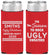 Personalized Christmas Slim Can Coolers - Ugly Sweater | 280080