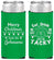 Personalized Christmas Slim Can Coolers - Eat Drink Tacky | 280081