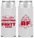 Personalized Christmas Slim Can Coolers - Lit Af | 280090