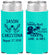 Personalized Wedding Slim Can Coolers - Sandy Feet Salty Kisses | 291