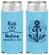 Personalized Wedding Slim Can Coolers - Lets Get Nauti | 292