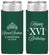 Personalized 16th Birthday Slim Can Coolers - Tiara | 300002