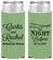Personalized Rehearsal Dinner Slim Can Coolers - The Night Before | 30006