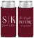 Personalized Rehearsal Dinner Slim Can Coolers - The Night Before | 30009
