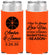 Personalized Wedding Slim Can Coolers - Basketball | 304