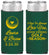 Personalized Wedding Slim Can Coolers - Golf | 305
