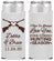 Personalized Wedding Slim Can Coolers - Hunting | 308