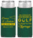 Personalized Wedding Slim Can Coolers - We Interrupt Golf | 315