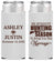 Personalized Wedding Slim Can Coolers - We Interrupt Hunting | 316