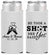 Personalized Wedding Slim Can Coolers - Took A Shot Soccer | 322