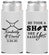 Personalized Wedding Slim Can Coolers - Took A Shot Hockey | 323