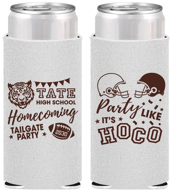 Personalized Homecoming Slim Can Coolers - Party Like Its Hoco | 330012