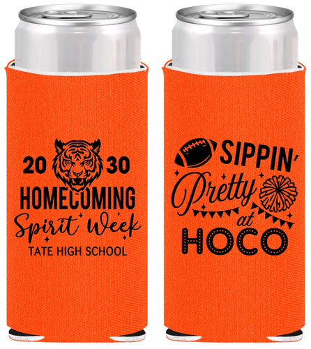 Personalized Homecoming Slim Can Coolers - Hoco Spirit Week | 330014