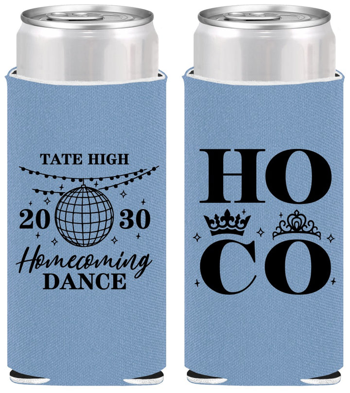 Personalized Homecoming Slim Can Coolers - Hoco Dance | 330016