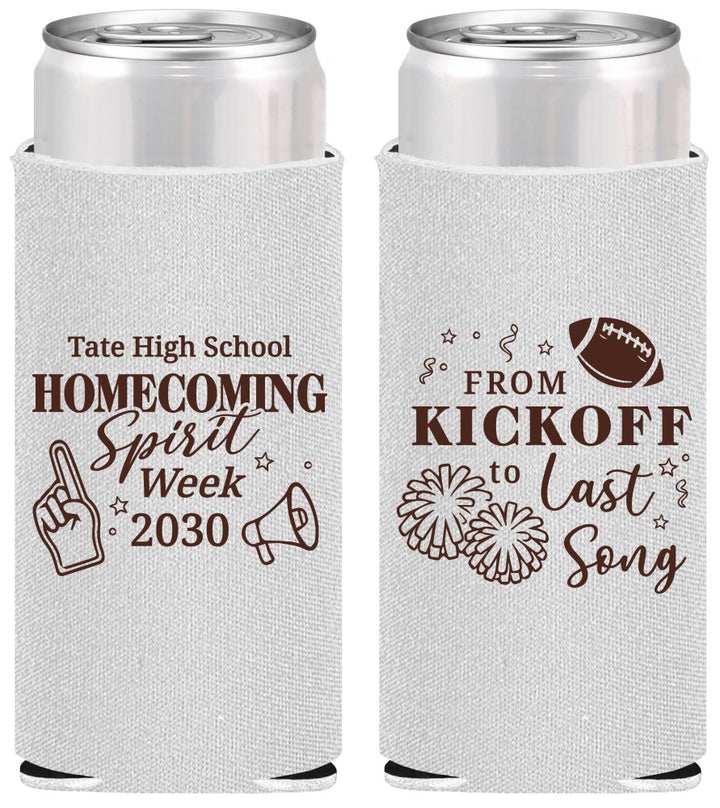 Personalized Homecoming Slim Can Coolers - Spirit Week | 330019