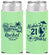 Personalized 21st Birthday Slim Can Coolers - Aloha Hawaii | 340016