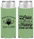 Personalized Wedding Slim Can Coolers - Love Laughter Happily | 346