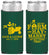 Personalized Wedding Slim Can Coolers - Left The Farm Tractor | 347