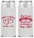 Personalized Wedding Slim Can Coolers - Best Friends For Life | 349
