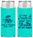Personalized Wedding Slim Can Coolers - Sun Sand Drink In My Hand | 353